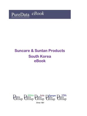 cover image of Suncare & Suntan Products in South Korea